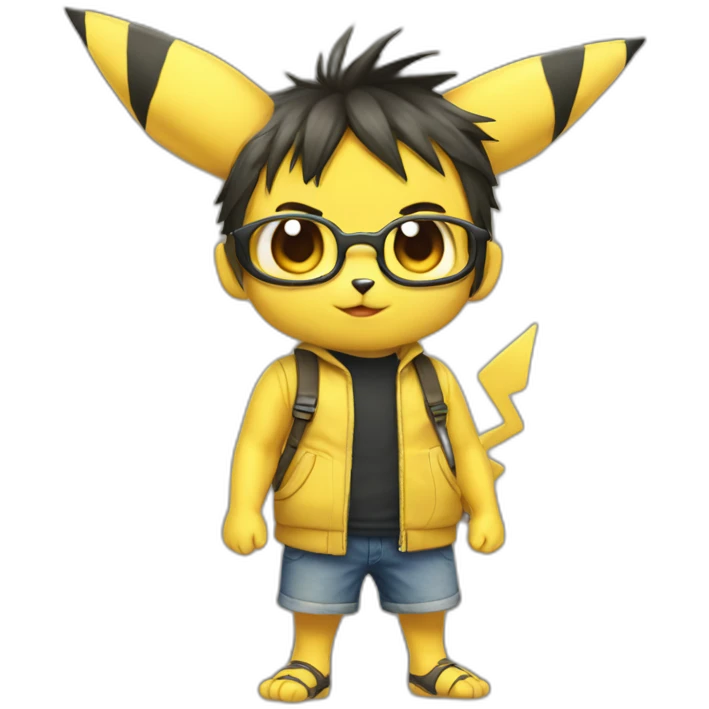 Pikatchu human emoji