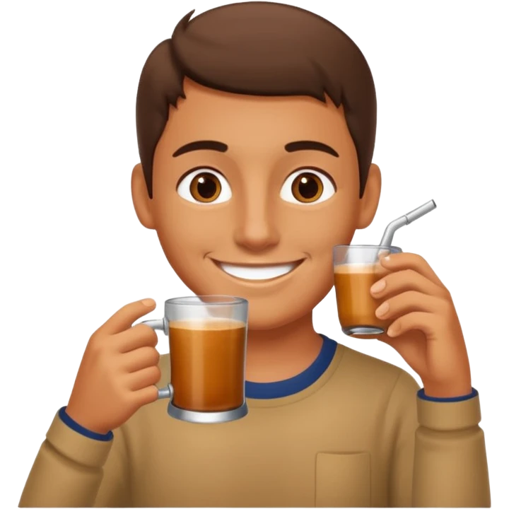 Dibujito tomando mate emoji