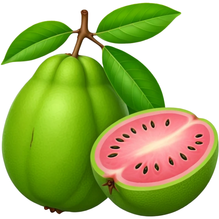 guava fruit emoji