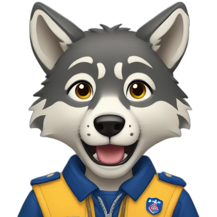 Cubscout wolf emoji