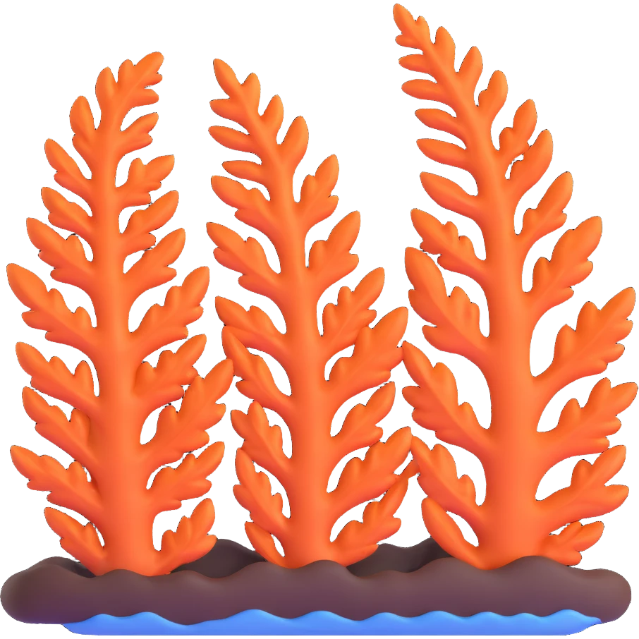 brown seaweed emoji