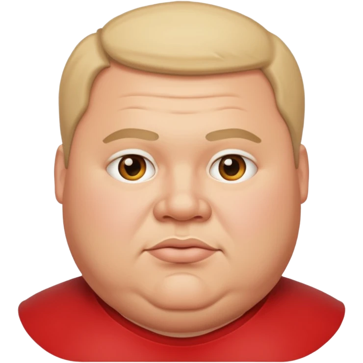 Fat man emoji