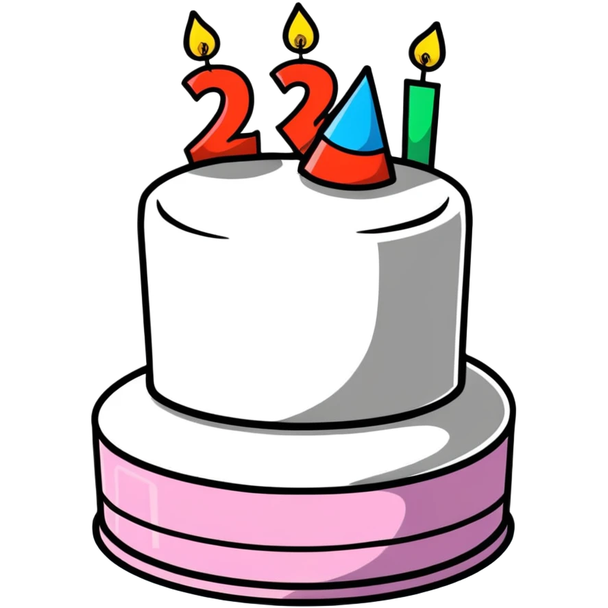 30th birthday pink celebration emoji
