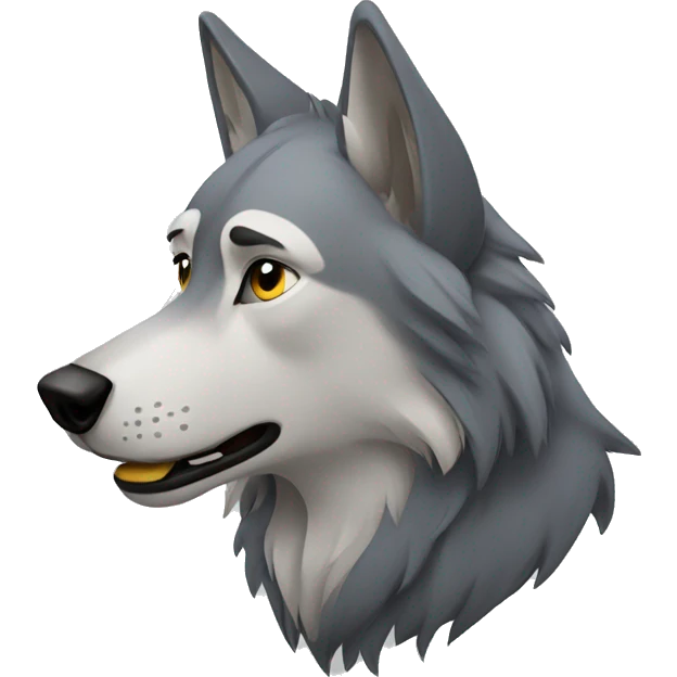 loup adn emoji