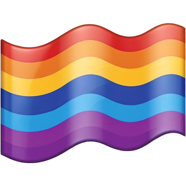 gay progress pride flag, including rainbow stripes, chevron with trans and POC colors, iconic design, no text emoji