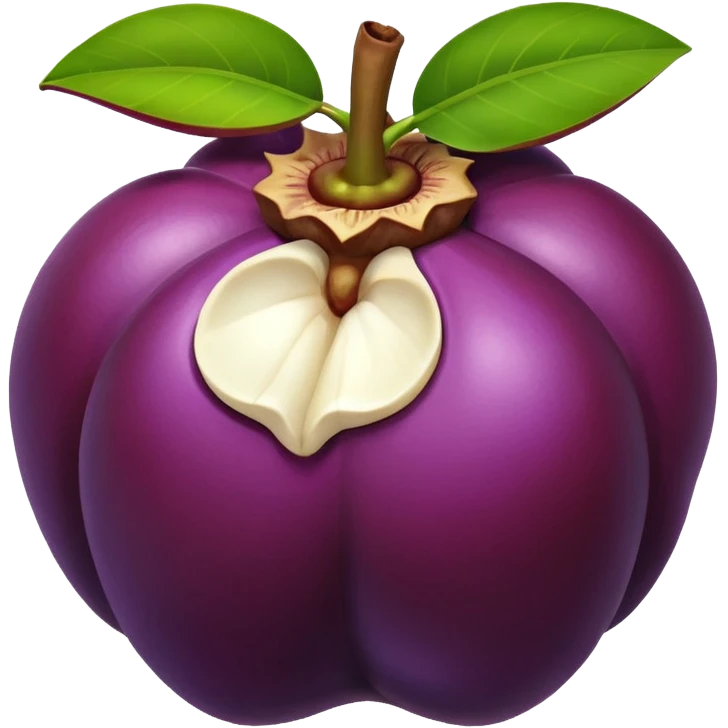mangosteen emoji