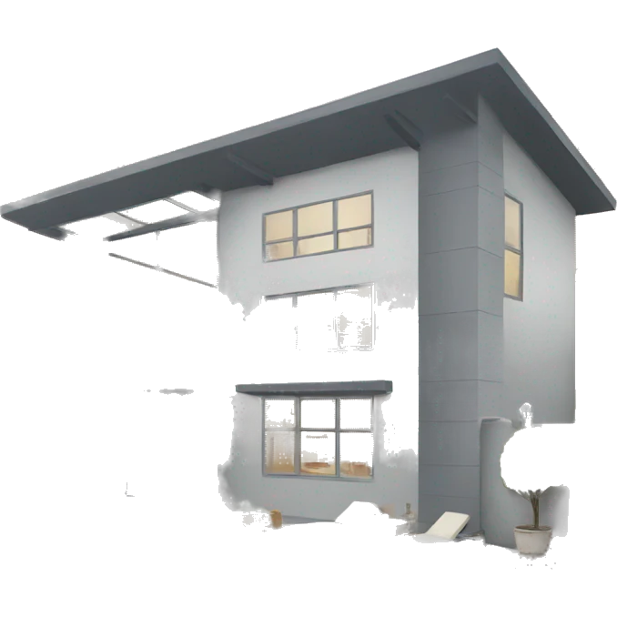 modern house emoji