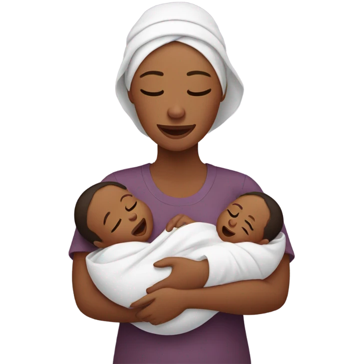 Do a lady delivering twins emoji