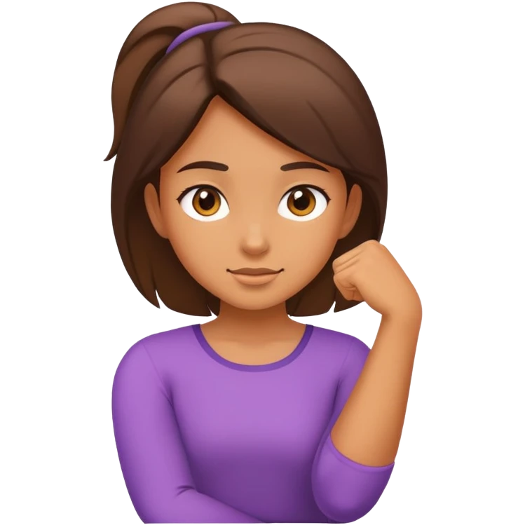 girl elbow  emoji
