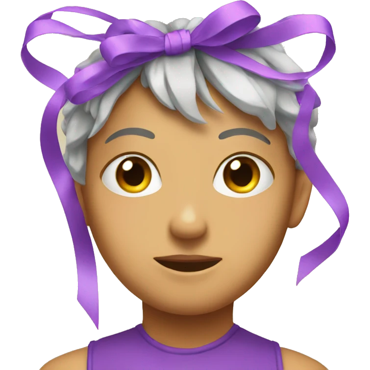 face with ribbons  emoji