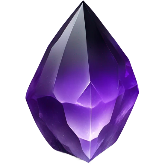 purple obsidian crystal emoji