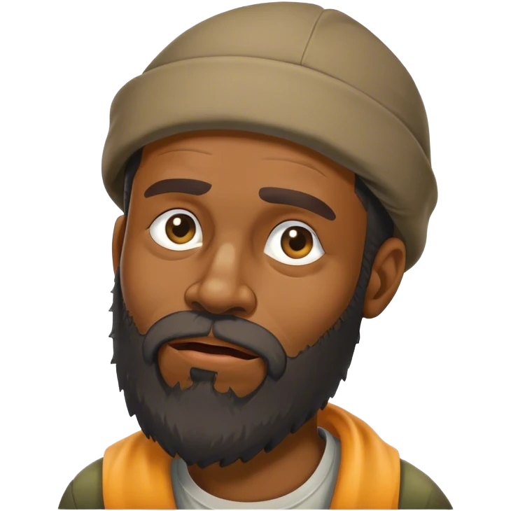 drunk homeless black guy emoji