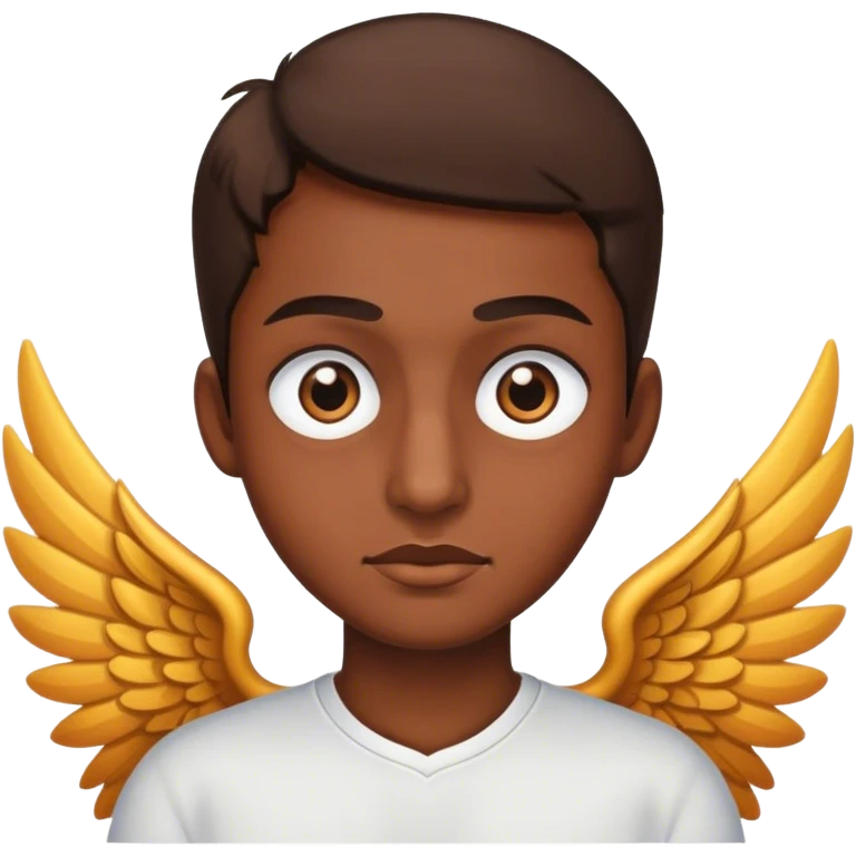 One eye with two wings emoji