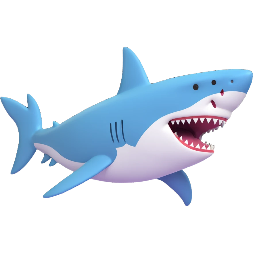 Shark emoji