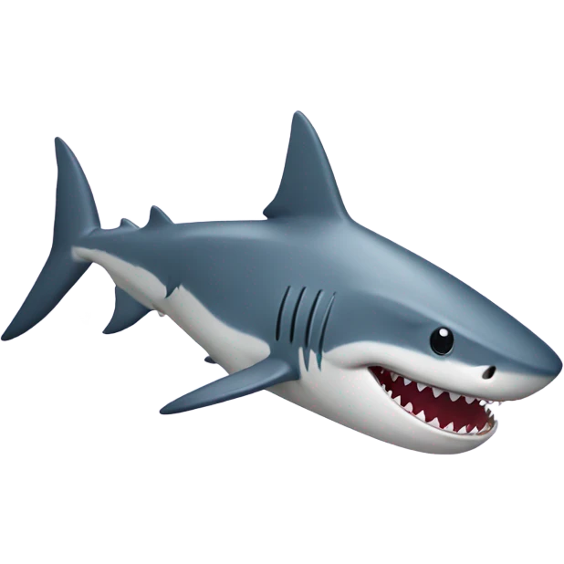 shark with hearts emoji