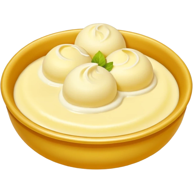 Create an emoji for Rasmalai to copy and paste emoji