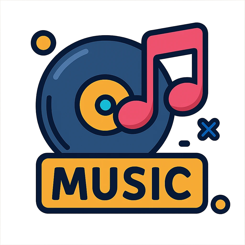icon representing music genre emoji