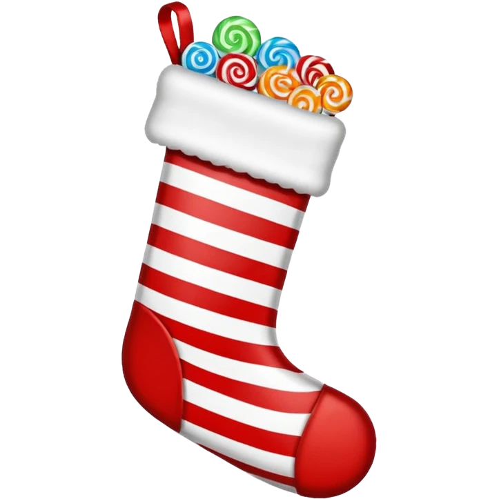 stocking filled with candy  emoji