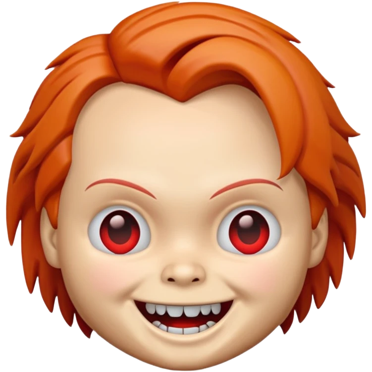 Un emojin de chuky emoji