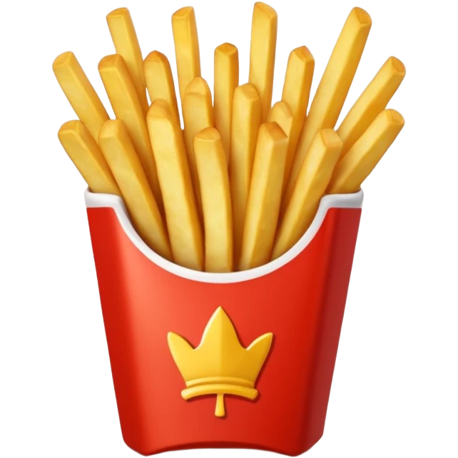 French fries emoji