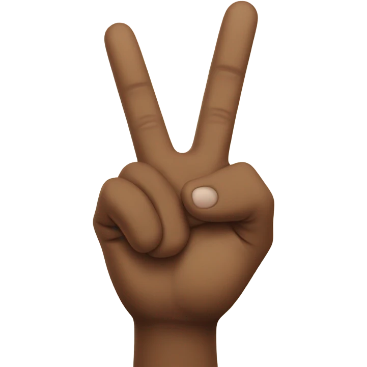 ✌🏻🙄 emoji