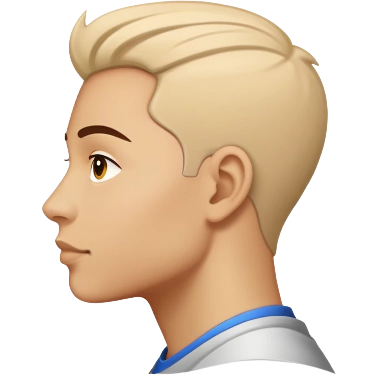IShowSpeed inspired head, profile view emoji