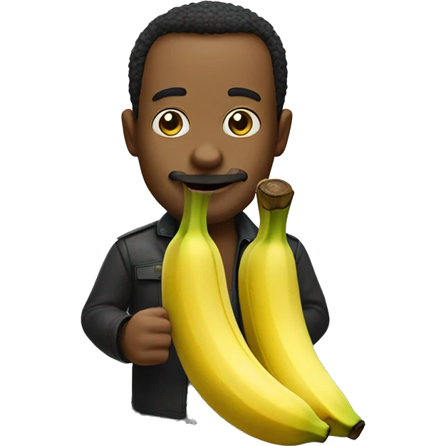Ladrãozinho roubando uma banana emoji