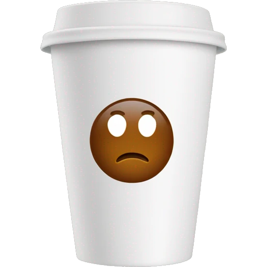 Yearn coffee cup emoji