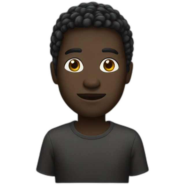 Negre emoji