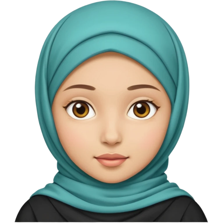Девушка в хиджабе emoji