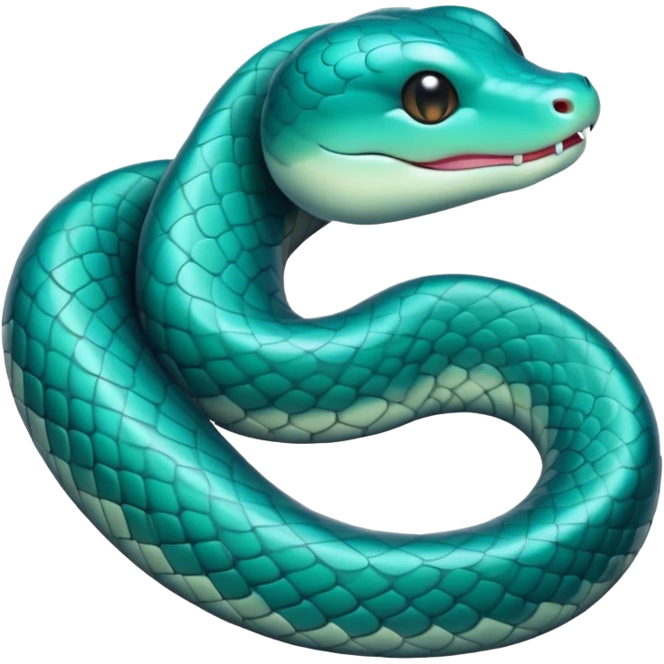 Meme-Worthy Cute Sleeping Chinese Water Snake Portrait Emoji, Head resting peacefully with a contented smile, showcasing a slender, graceful build and a luxuriously soft, shimmering scaled body, eyes gently closed in serene, fluid slumber, Simplified yet hilariously adorable features, highly detailed, glowing with a soft, drowsy aquatic light, high shine, relaxed and utterly lovable, stylized with an air of playful laziness, soft glowing outline, capturing the essence of a sleeping water snake that feels destined to become the next viral sensation of adorable aquatic rest! emoji