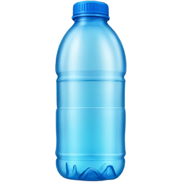 Water bottle on the table emoji
