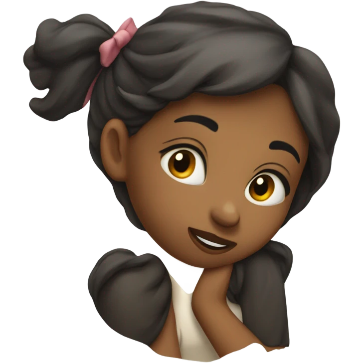 girl kiss emoji