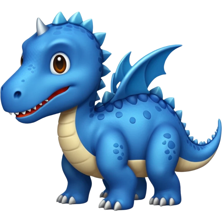 blue Dinasor emoji
