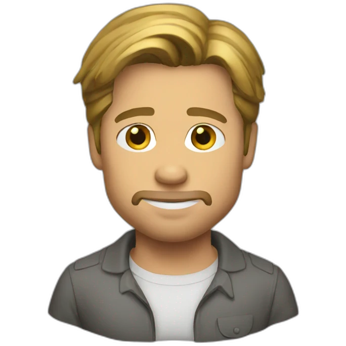 Brad pitt emoji