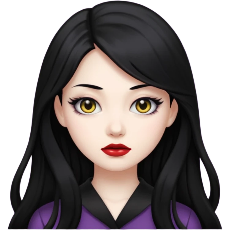 “Emoji girl, femme fatale, tomie vibes emoji