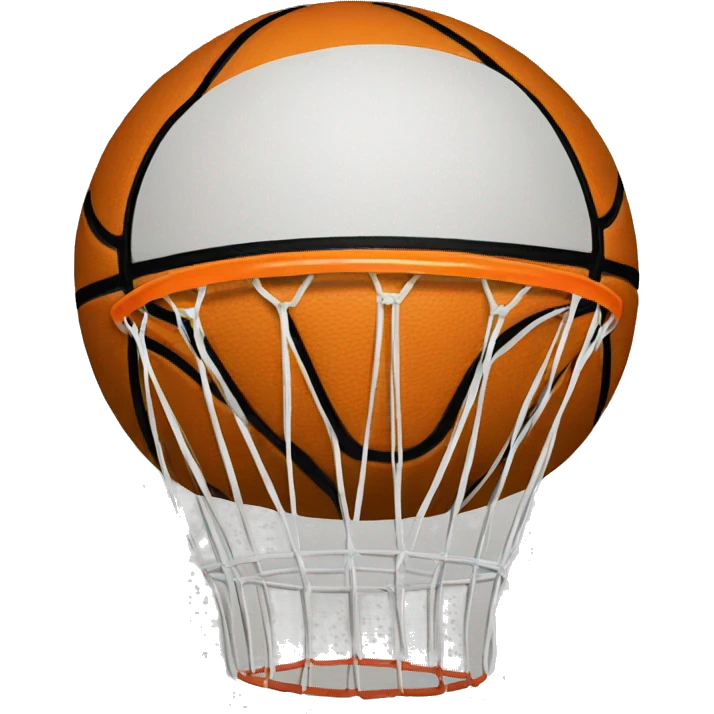 Ballon de basket emoji
