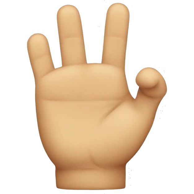 Fat finger emoji