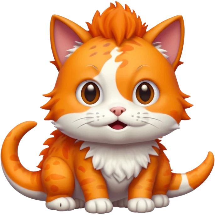 Gato dinosaurio emoji