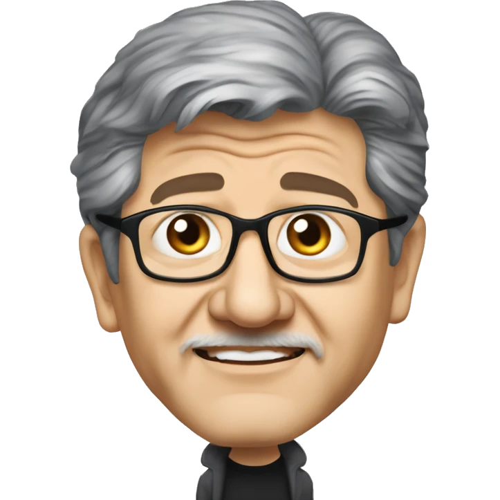 Kawai Jean-Luc Mélanchon emoji