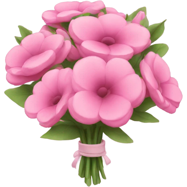 pink bouquet emoji