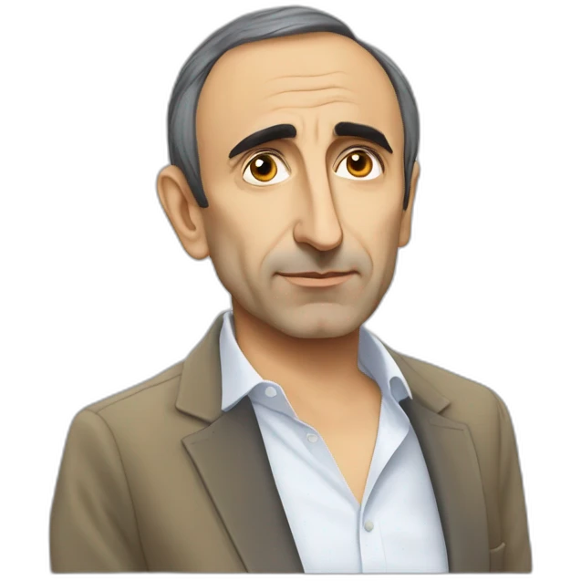 Eric Zemmour qui dort et ronfle  emoji