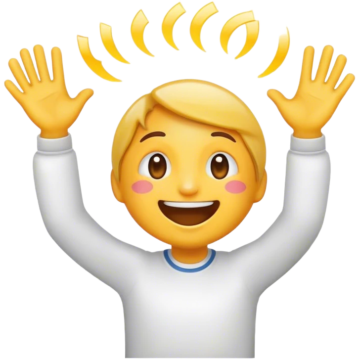un emoji qui fait des youyou ou zagrouta emoji