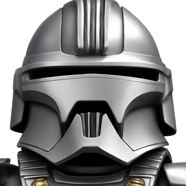Happy modern Cylon centurion emoji