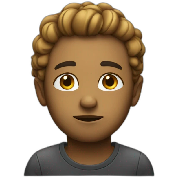 Thinking of someone emoji