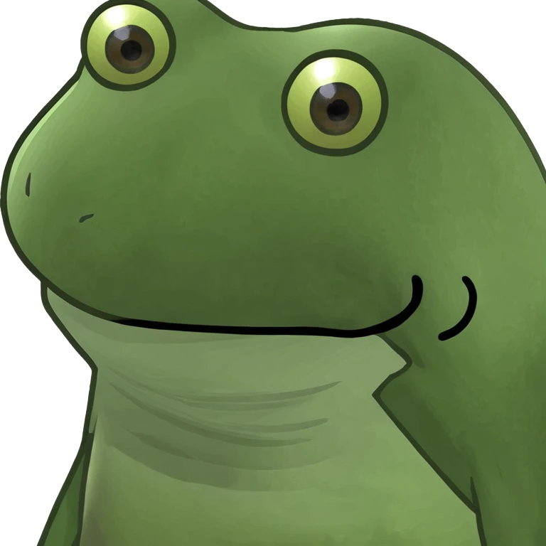 Frog with Italian mustache  emoji