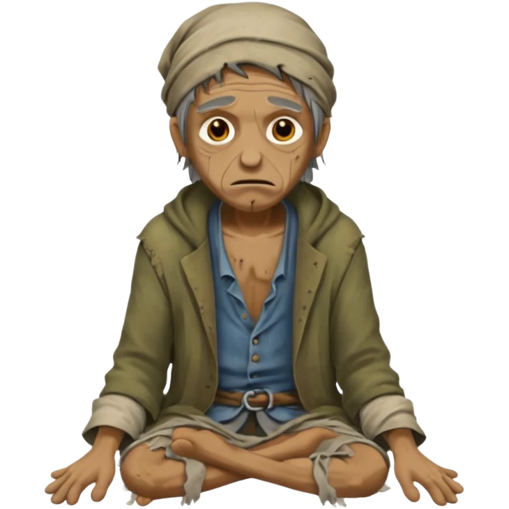 beggar  emoji