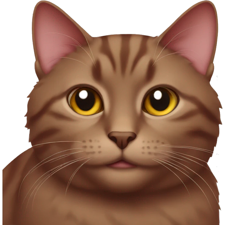 burgundy cat emoji