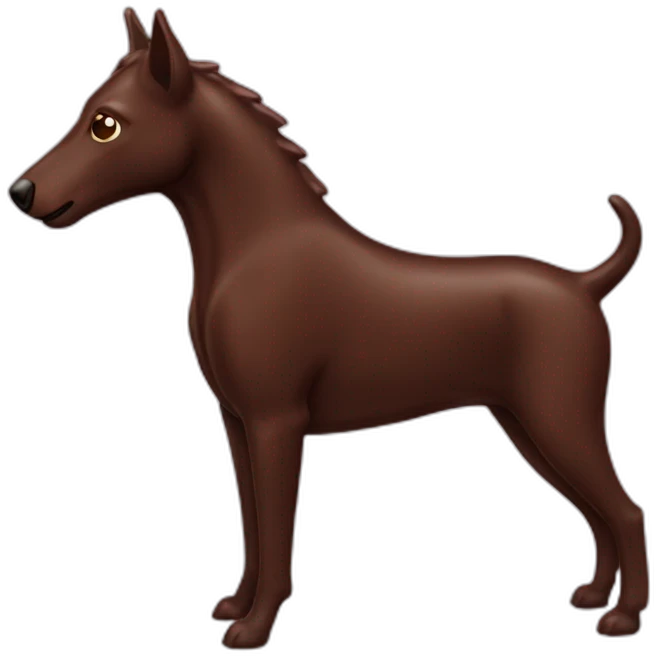 kelpie chocolate emoji