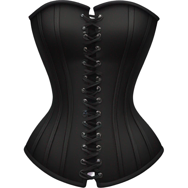 Black corset emoji